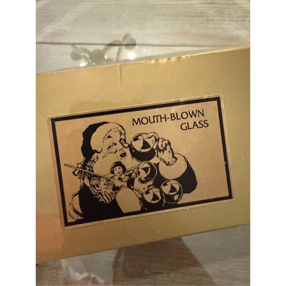 New Mouth Blown Glass Christmas Ornament - Picture 2 of 3